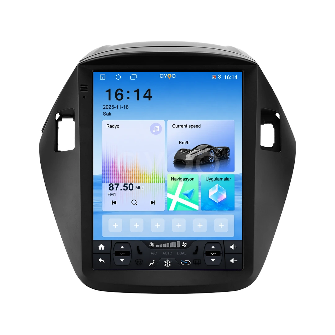 Hyundai ix35 Android Tesla Multimedya Sistemi (2010-2015)