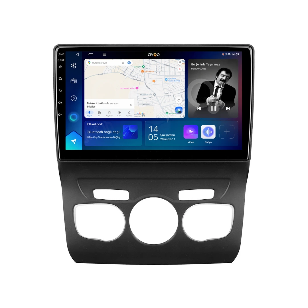 Citroen C4 Android Multimedya Sistemi (2011-2016)