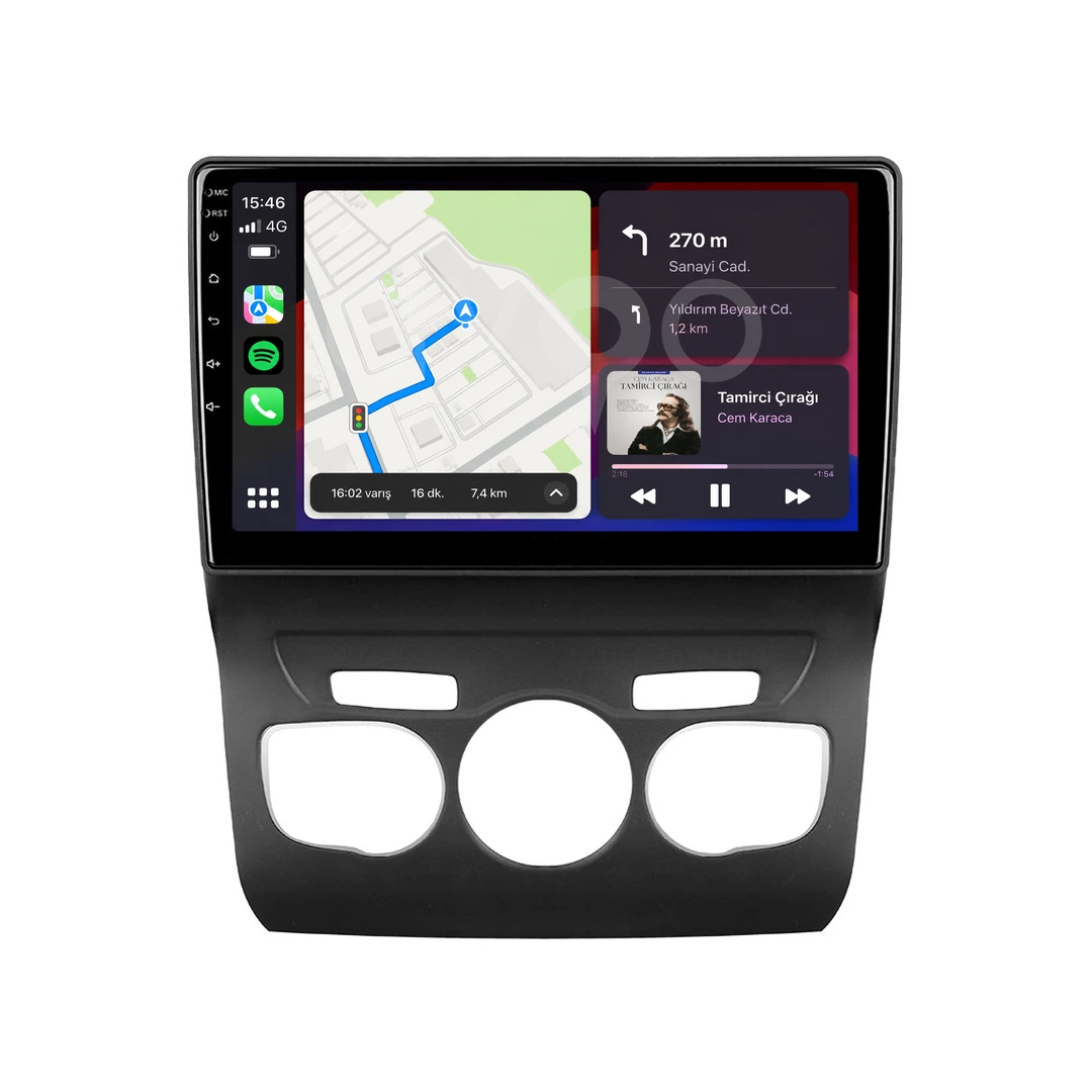 Citroen C4 Android Multimedya Sistemi (2011-2016)