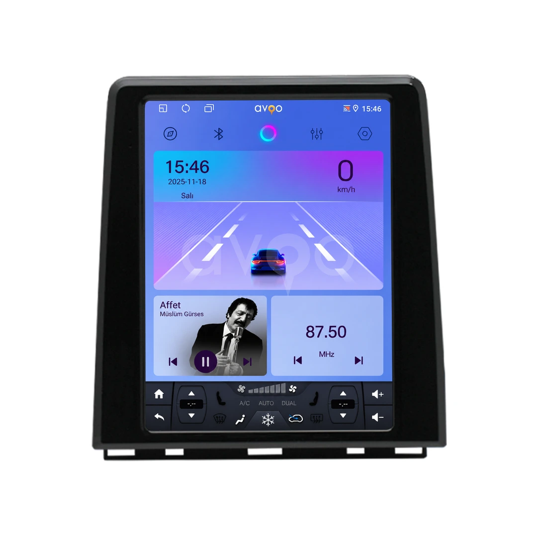 Renault Captur Android Tesla Multimedya Sistemi (2020-2023)