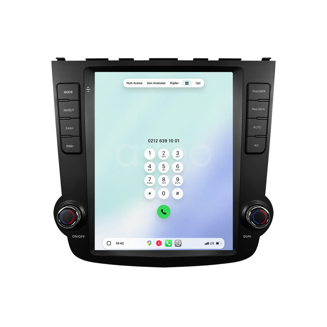 Honda CR-V Android Tesla Multimedya Sistemi (2007-2012)