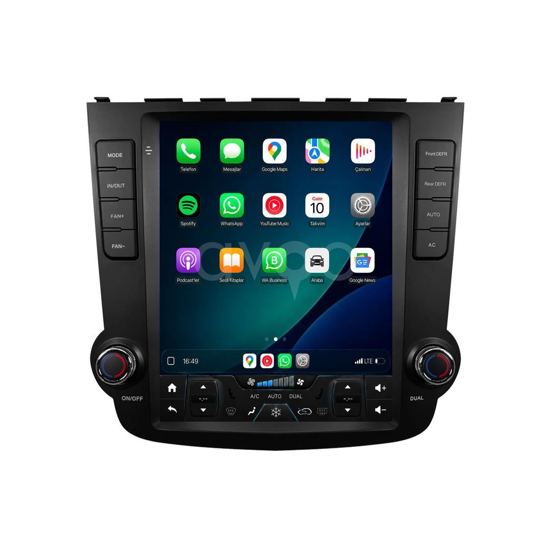 Honda CR-V Android Tesla Multimedya Sistemi (2007-2012)