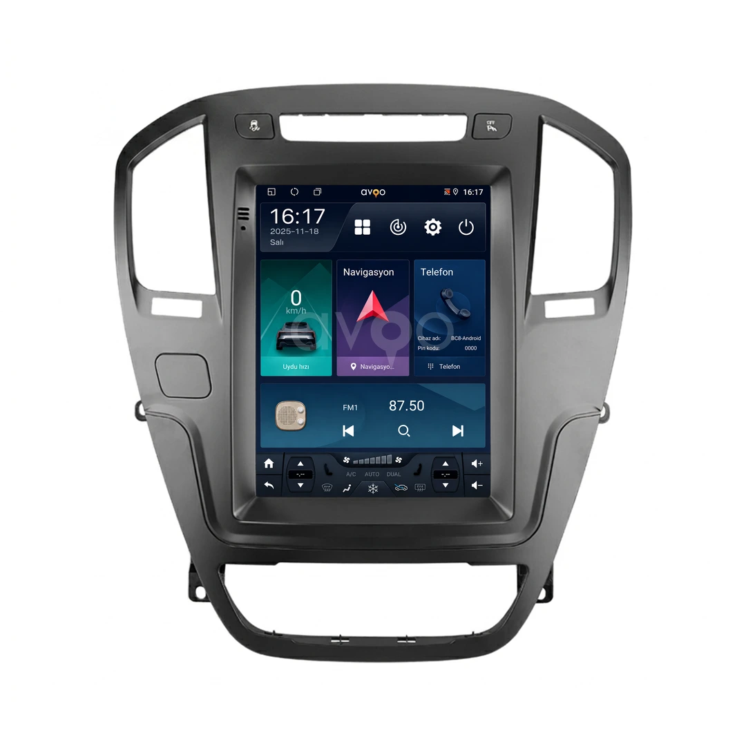 Opel Insignia Android Tesla Multimedya Sistemi (2009-2012)