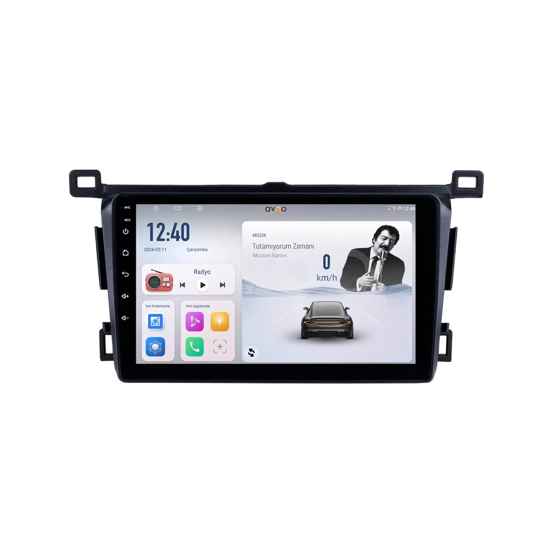 Toyota RAV4 Android Multimedya Sistemi (2013-2018)