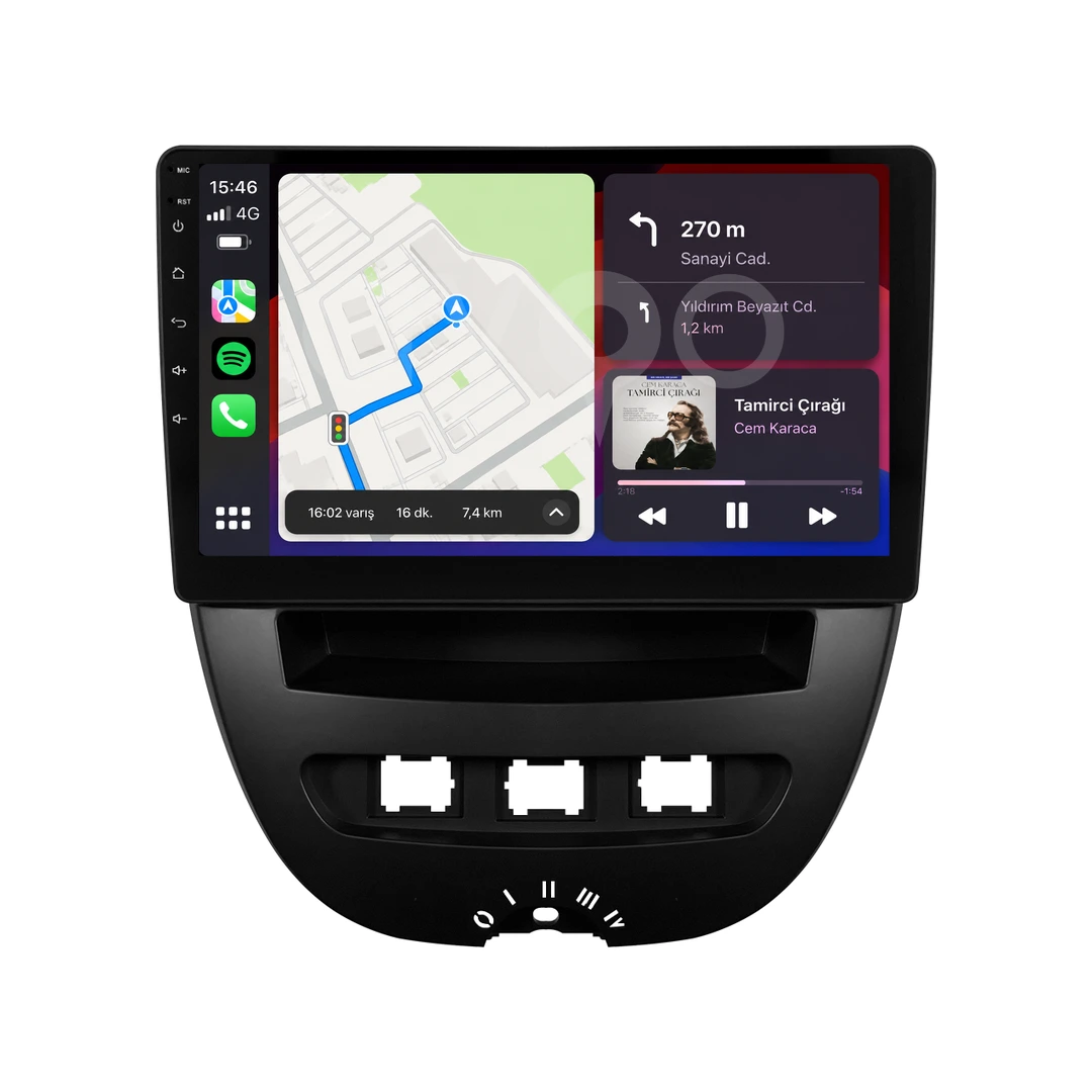 Peugeot 107 Android Multimedya Sistemi (2007-2013)