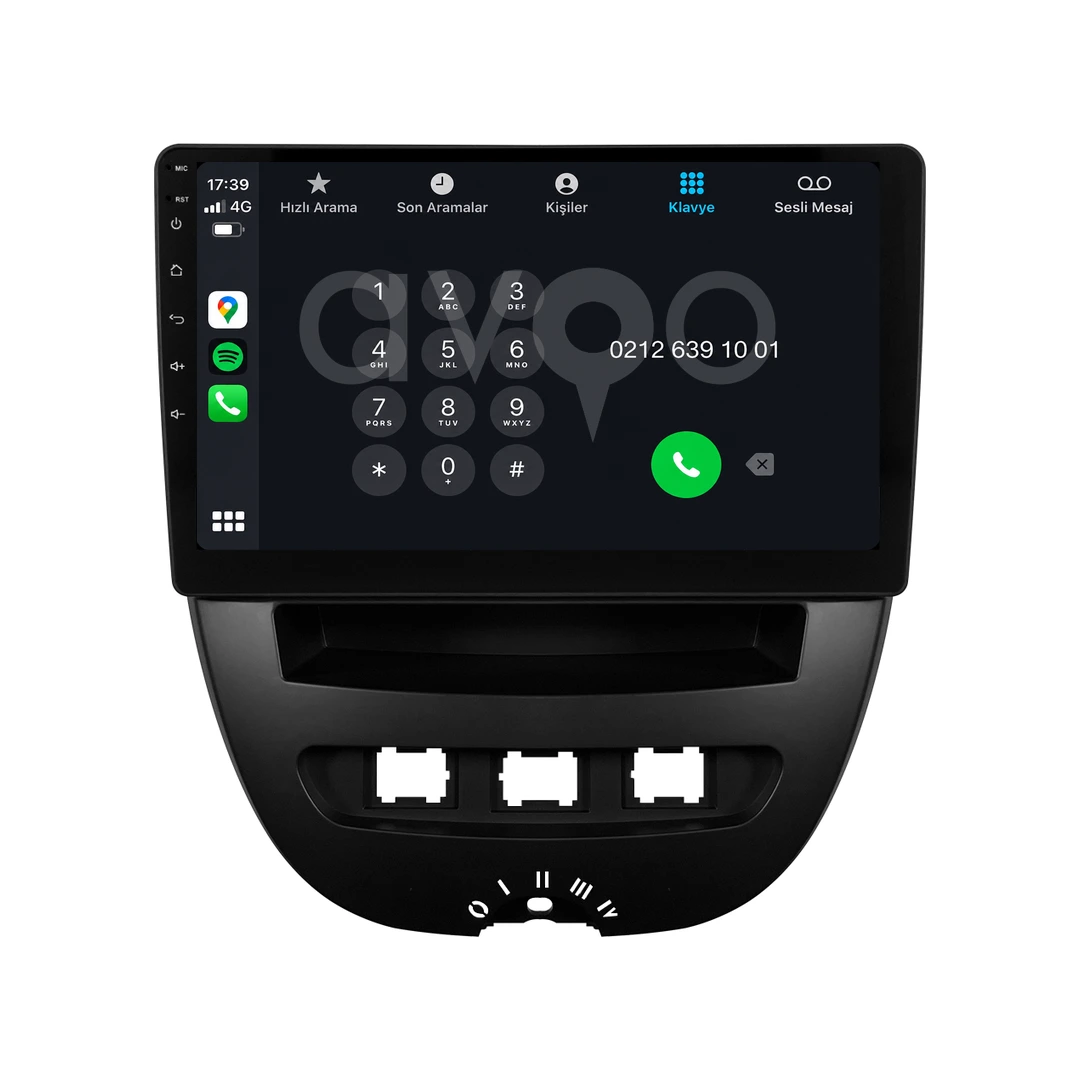 Peugeot 107 Android Multimedya Sistemi (2007-2013)