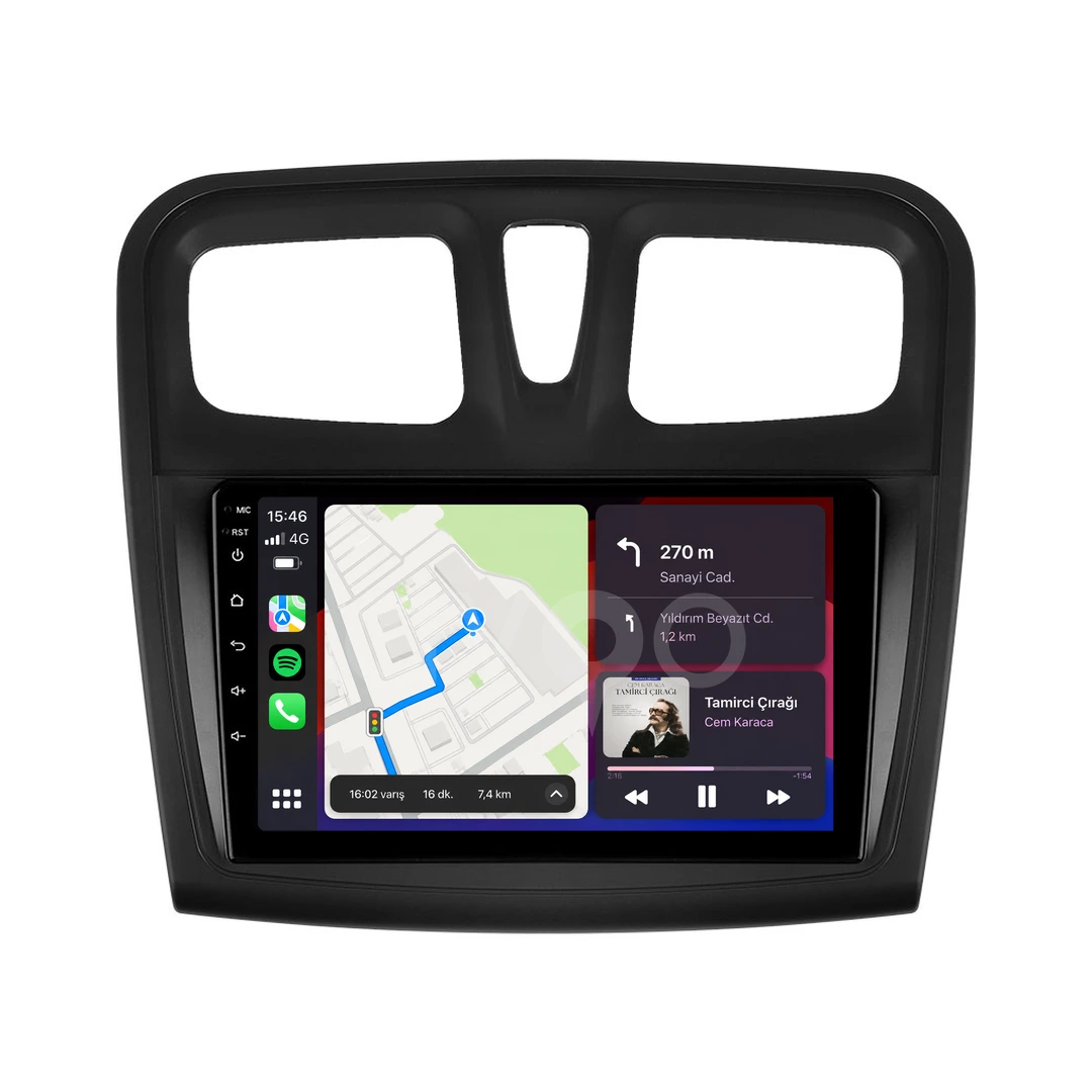 Renault Symbol Android Multimedya Sistemi (2013-2019)