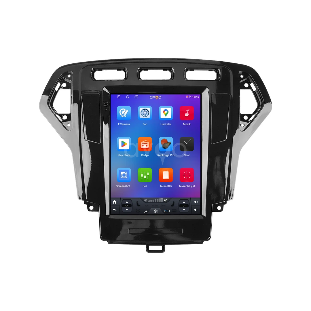Ford Mondeo Android Siyah Tesla Multimedya Sistemi (2007-2010)