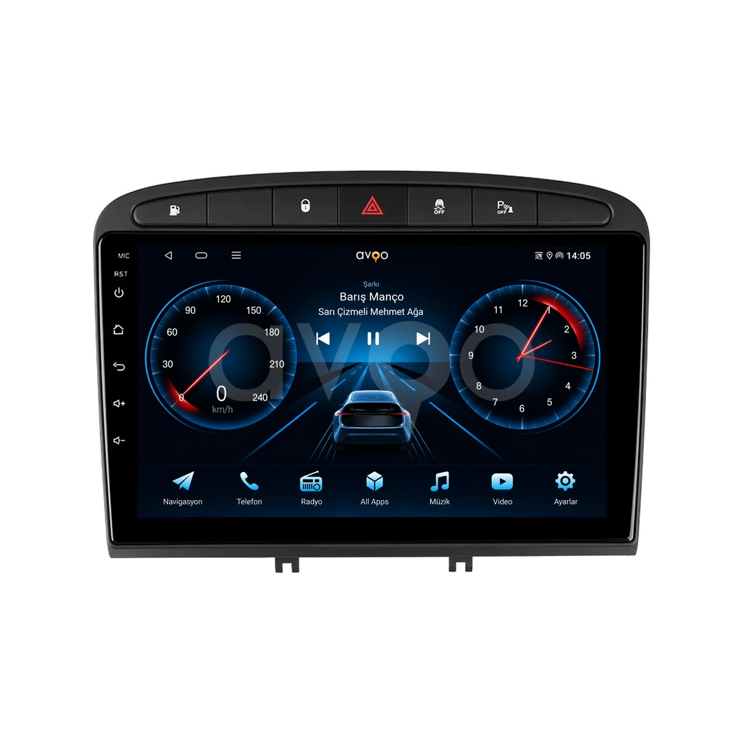 Peugeot RCZ Android Multimedya Sistemi (2011-2015)
