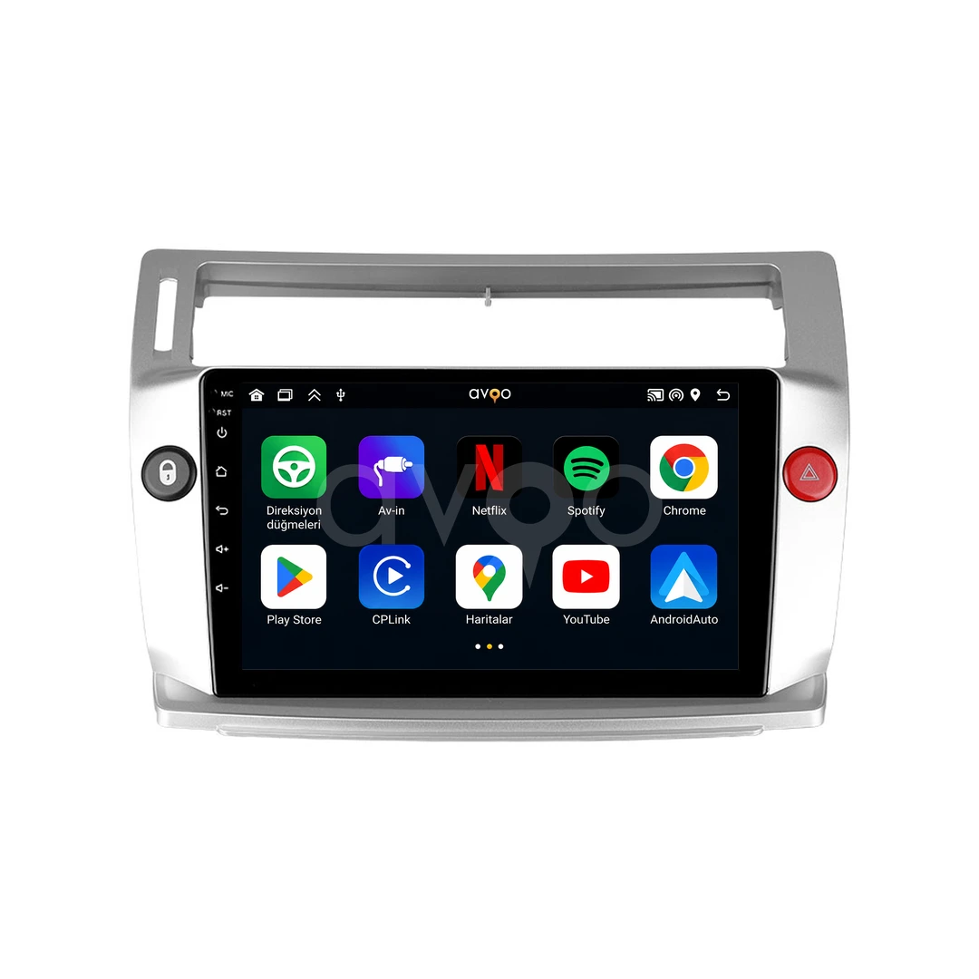 Citroen C4 Android Multimedya Sistemi (2005-2011)