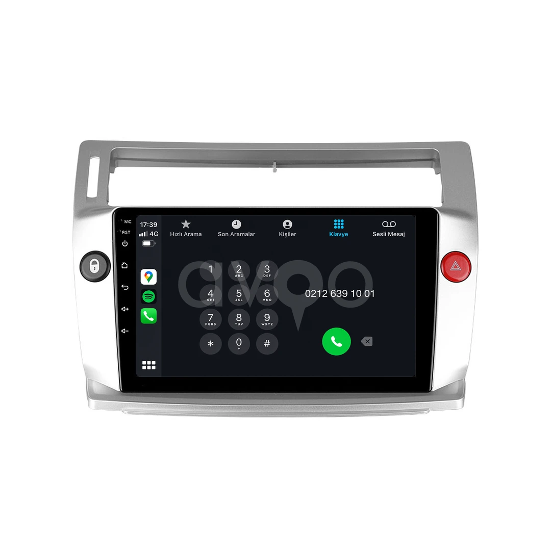 Citroen C4 Android Multimedya Sistemi (2005-2011)