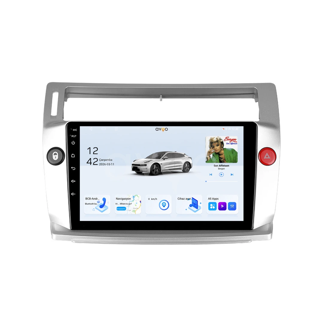 Citroen C4 Android Multimedya Sistemi (2005-2011)