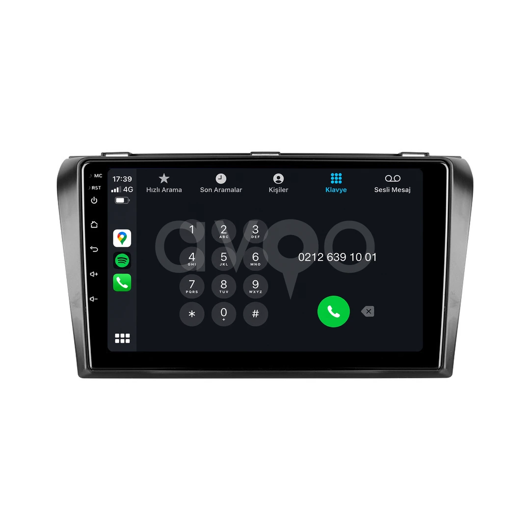 Mazda 3 Android Multimedya Sistemi (2004-2009)