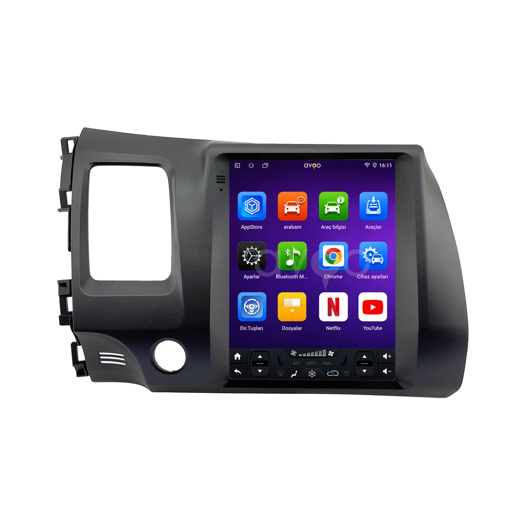 Honda Civic Android Tesla Multimedya Sistemi (2007-2012)