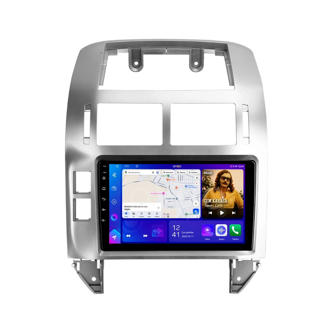 Volkswagen Polo Android Gri Multimedya Sistemi (2003-2009)