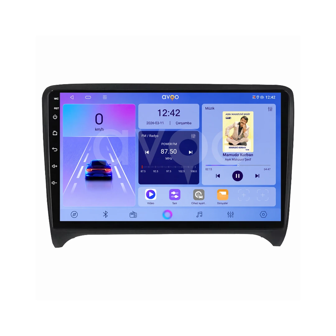 Audi TT Android Multimedya Sistemi (2007-2013)