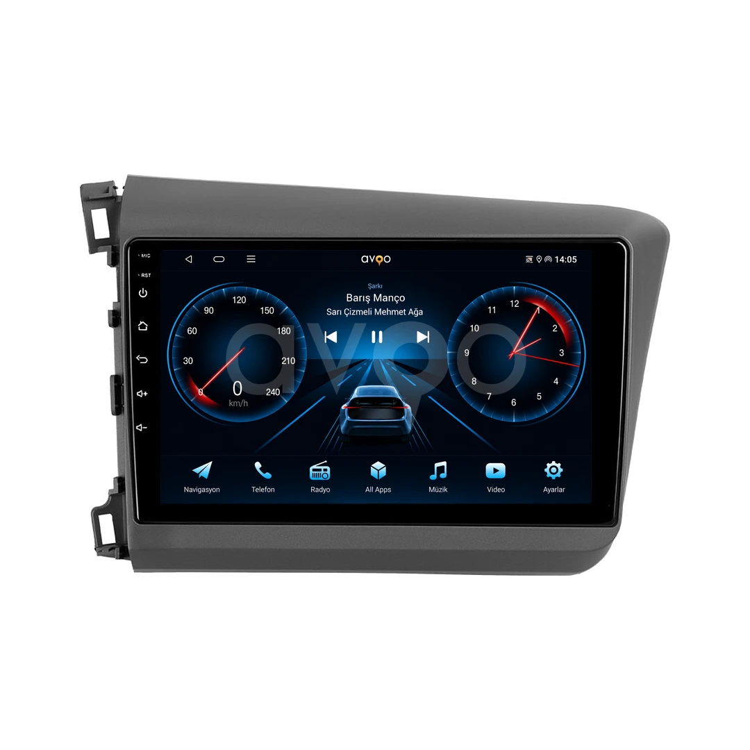 Honda Civic Android Multimedya Sistemi (2012-2015)