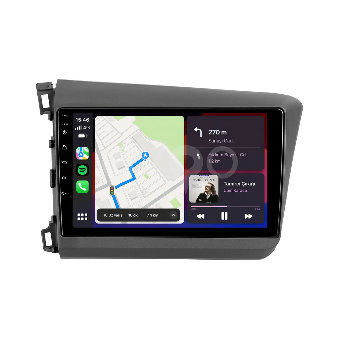 Honda Civic Android Multimedya Sistemi (2012-2015)