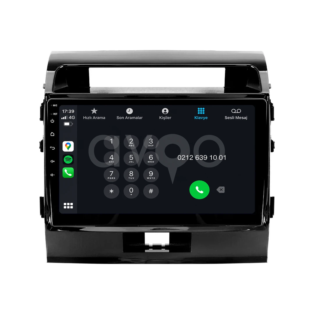 Toyota Land Cruiser Android Multimedya Sistemi (2008-2015)