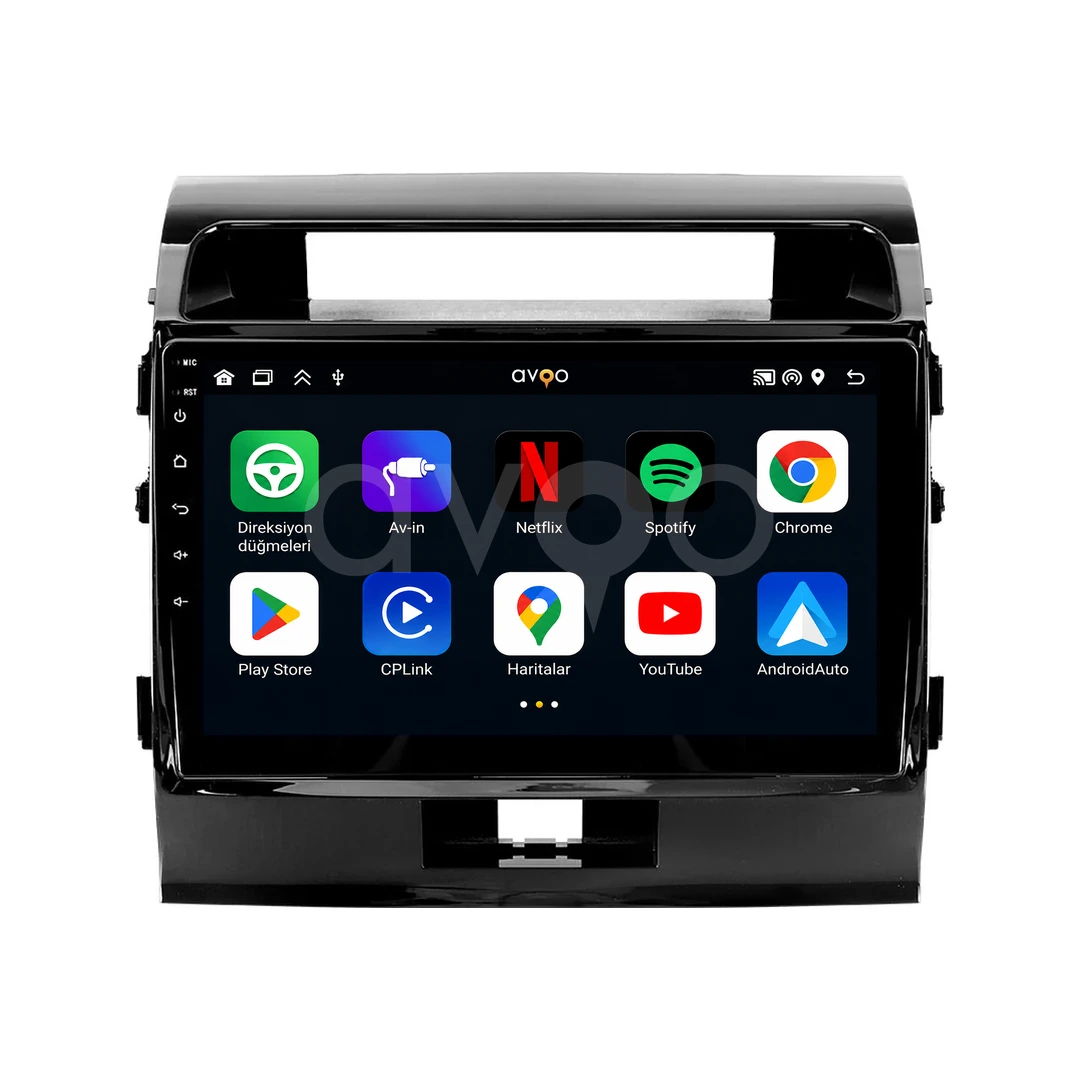 Toyota Land Cruiser Android Multimedya Sistemi (2008-2015)