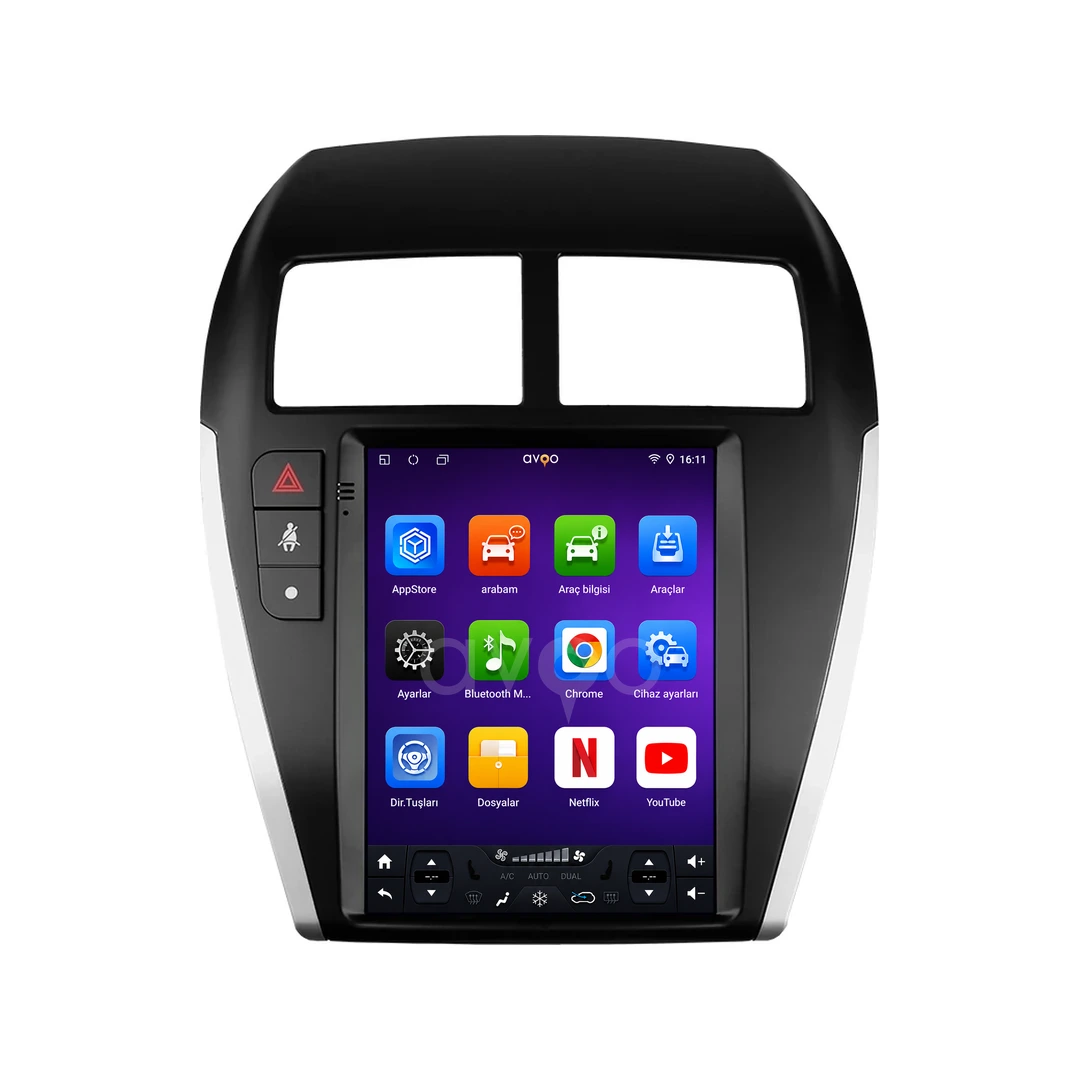 Mitsubishi ASX Android Tesla Multimedya Sistemi (2010-2019)