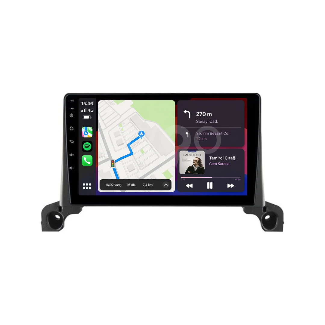 Peugeot 5008 Android Multimedya Sistemi (2017-2023)
