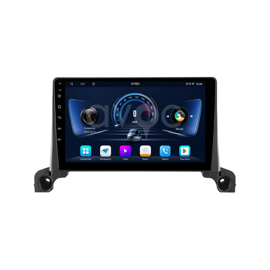Peugeot 5008 Android Multimedya Sistemi (2017-2023)