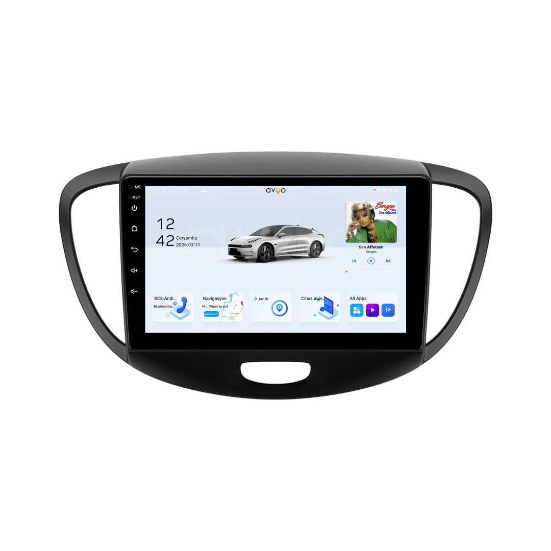 Hyundai i10 Android Multimedya Sistemi (2008-2012)