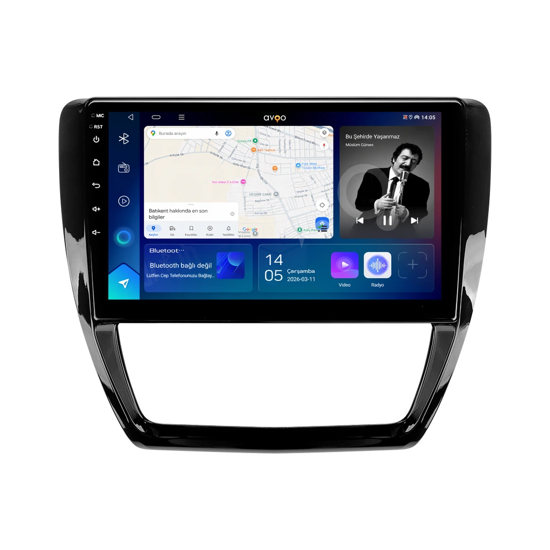 Volkswagen Jetta Android Multimedya Sistemi (2011-2017)