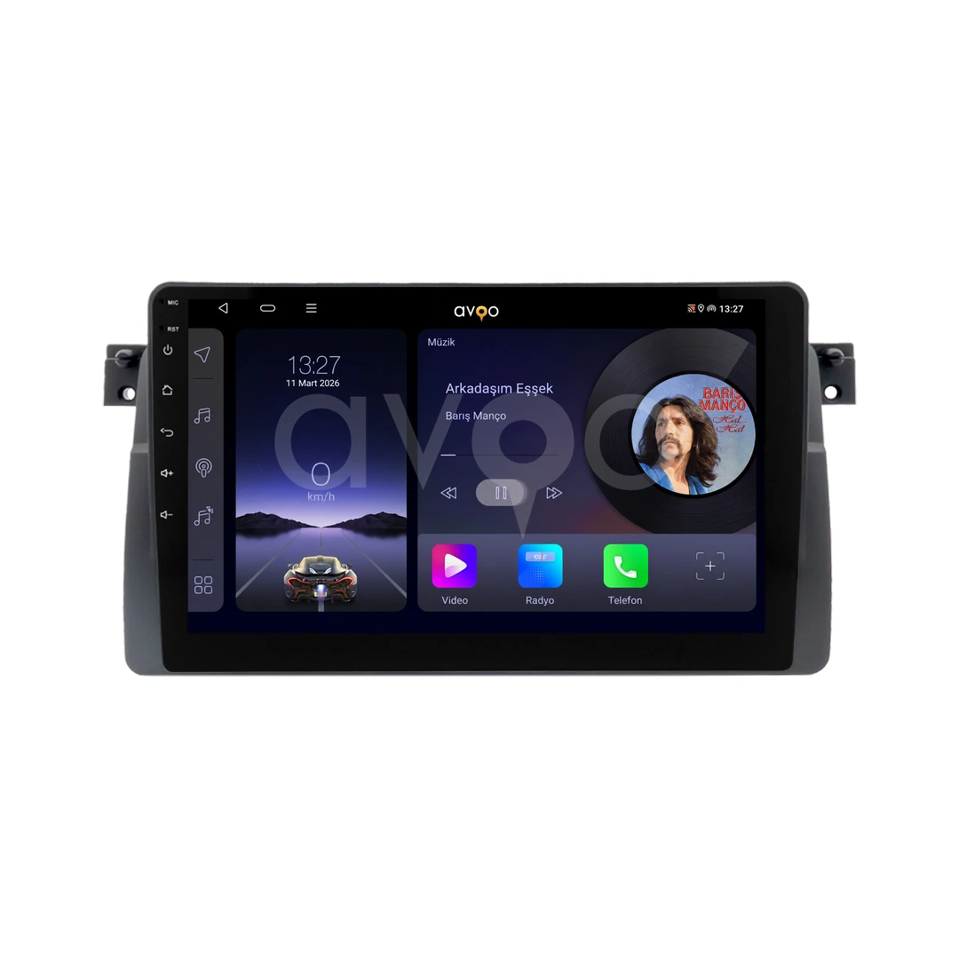 BMW 3 Series E46 Android Multimedya Sistemi (1999-2005)