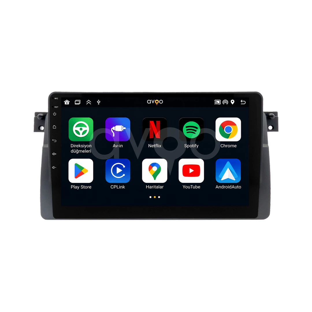 BMW 3 Series E46 Android Multimedya Sistemi (1999-2005)