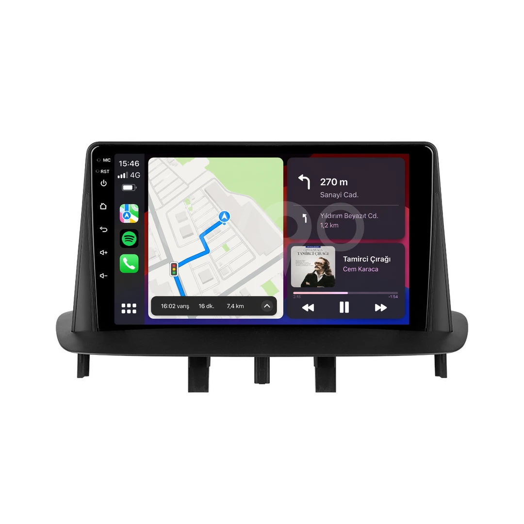 Renault Megane Android Multimedya Sistemi (2009-2015)