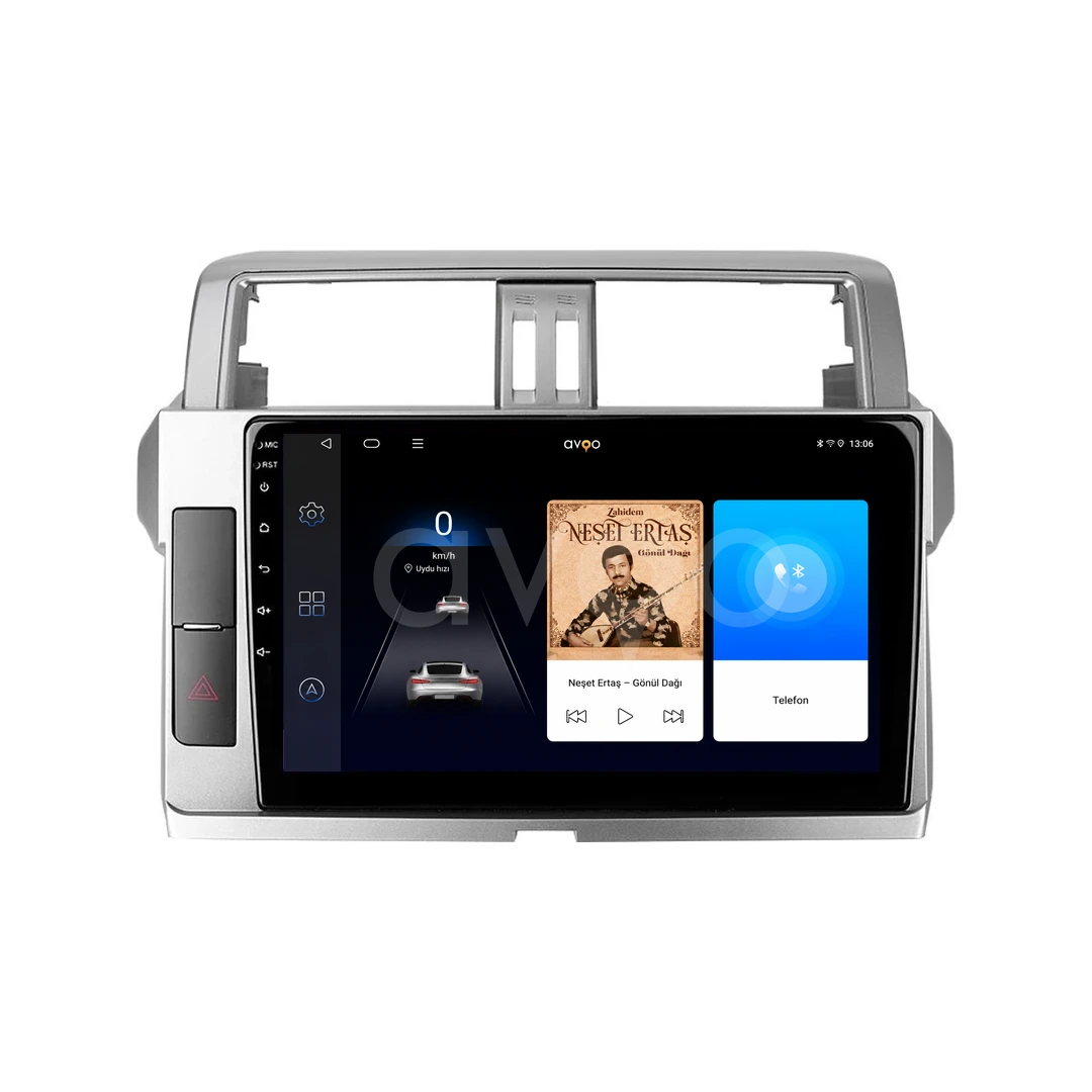 Toyota Land Cruiser Prado Android Multimedya Sistemi (2014-2018)