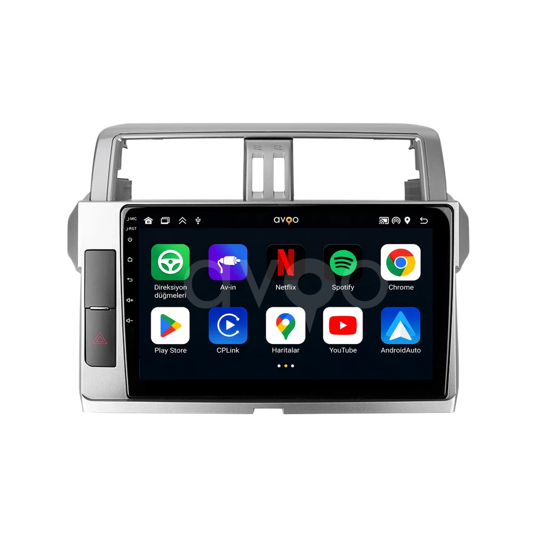Toyota Land Cruiser Prado Android Multimedya Sistemi (2014-2018)