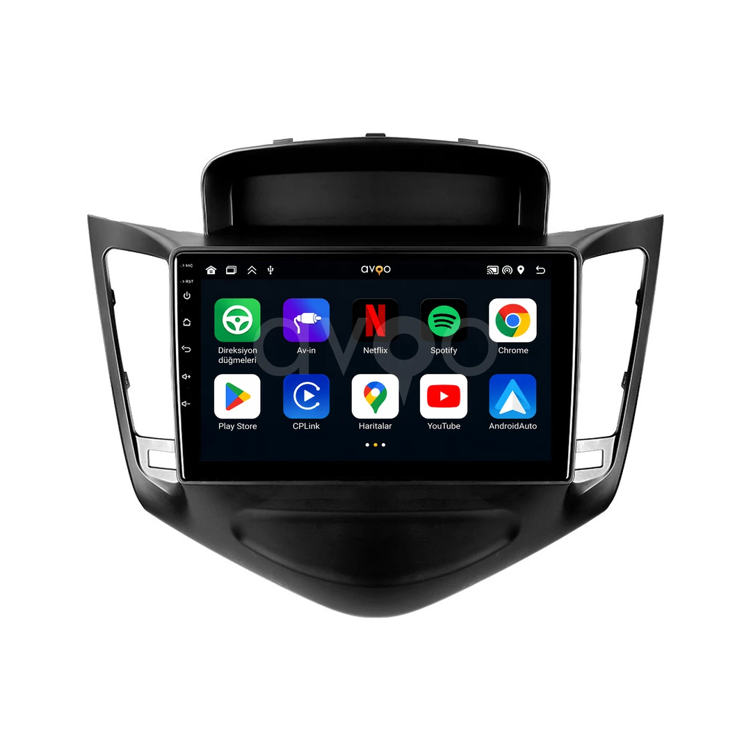 Chevrolet Cruze Android Siyah Multimedya Sistemi (2009-2012)