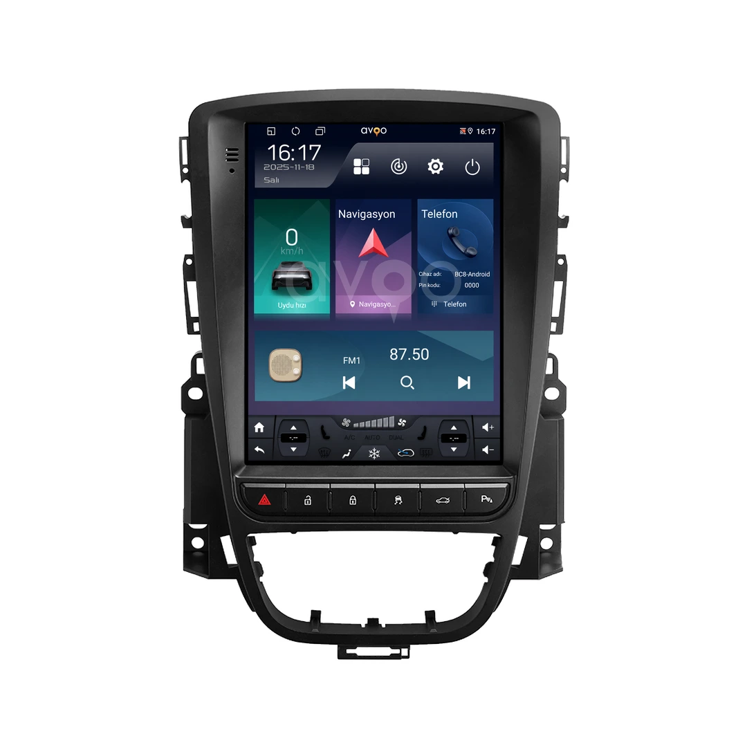Opel Astra Android Tesla Multimedya Sistemi (2013-2020)
