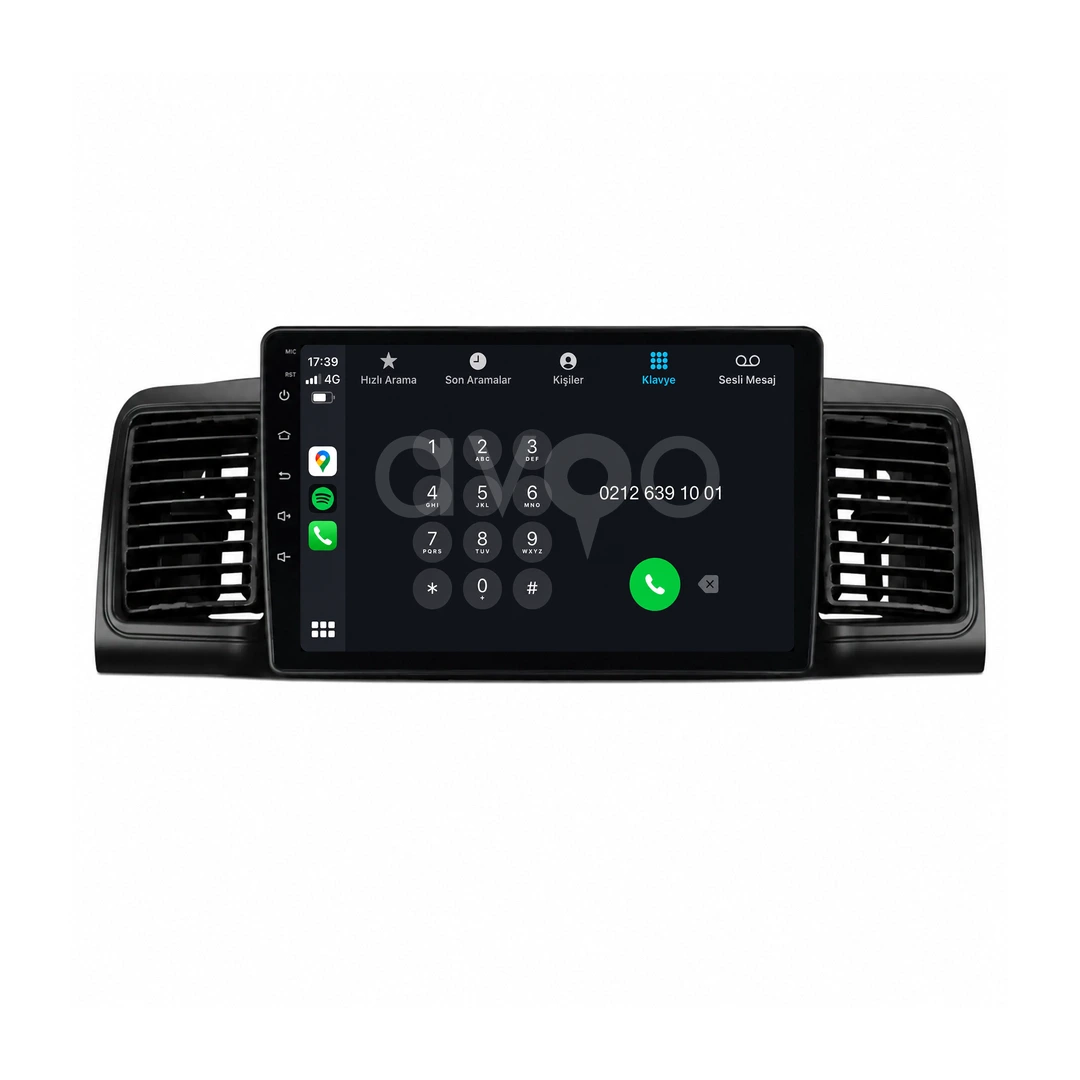 Toyota Corolla Android Multimedya Sistemi (2002-2007)