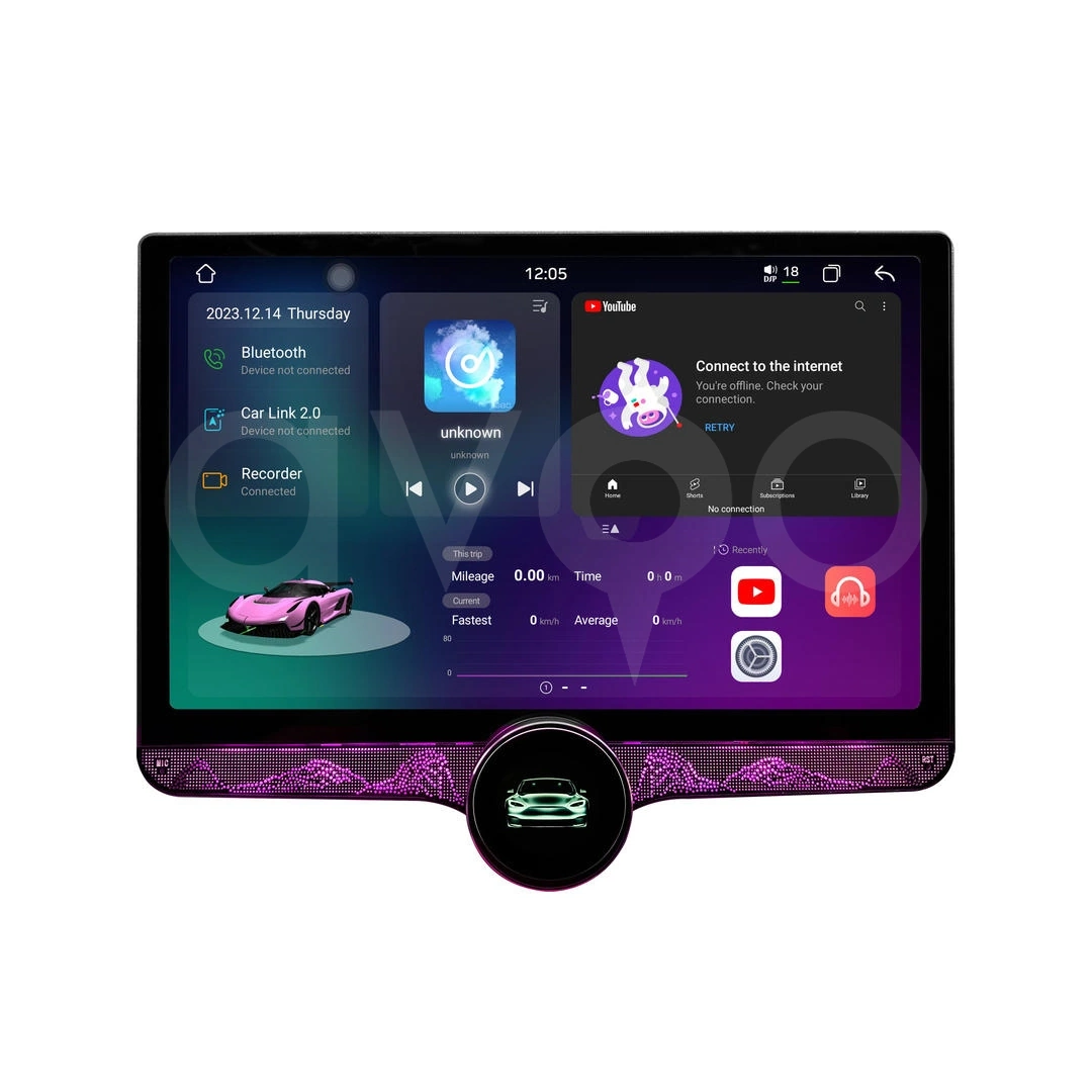 11.8 İnç Tek Potansiyometreli Diamond Android Multimedya 6+64 GB
