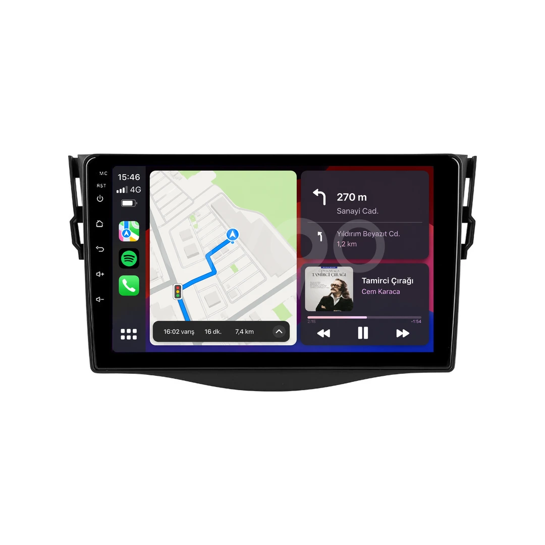 Toyota RAV4 Android Multimedya Sistemi (2006-2012)