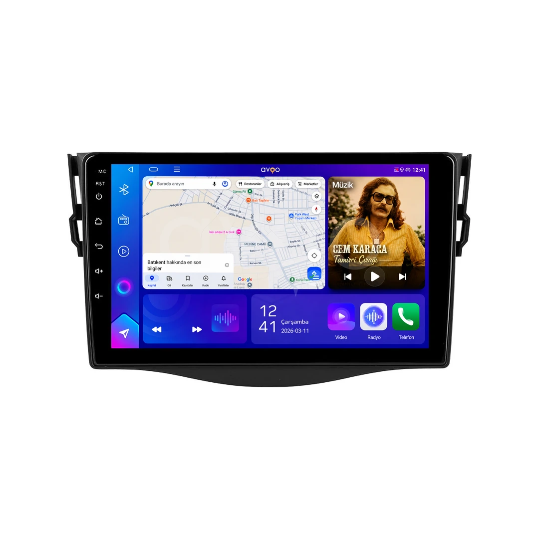 Toyota RAV4 Android Multimedya Sistemi (2006-2012)