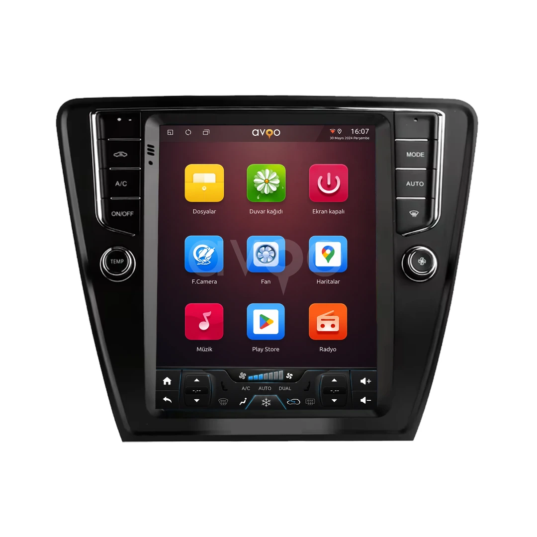 Skoda Octavia Android Tesla Multimedya Sistemi (2013-2019)