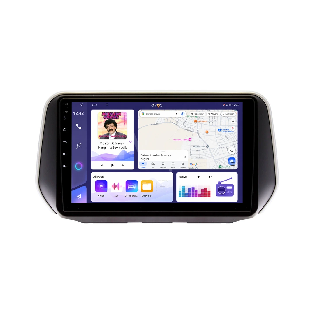 Hyundai Santa Fe Android Multimedya Sistemi (2019-2023)