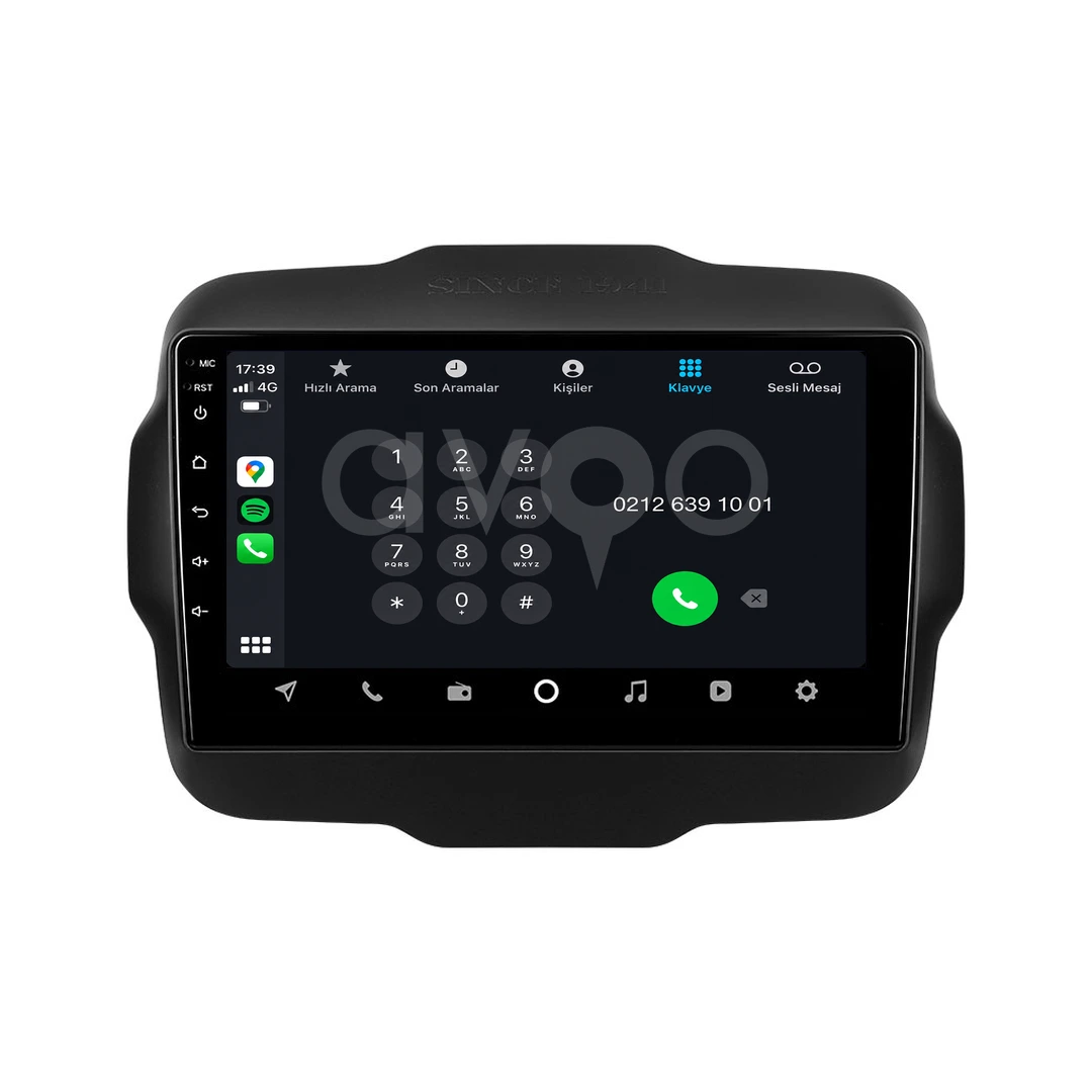 Jeep Renegade Android Multimedya Sistemi (2014-2021)