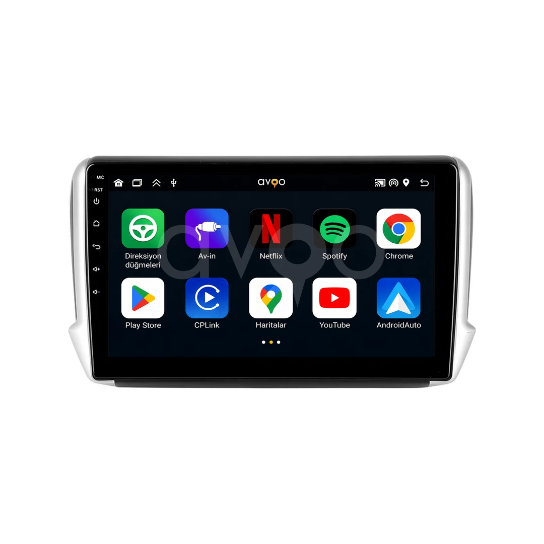 Peugeot 208 Android Multimedya Sistemi (2012-2020)