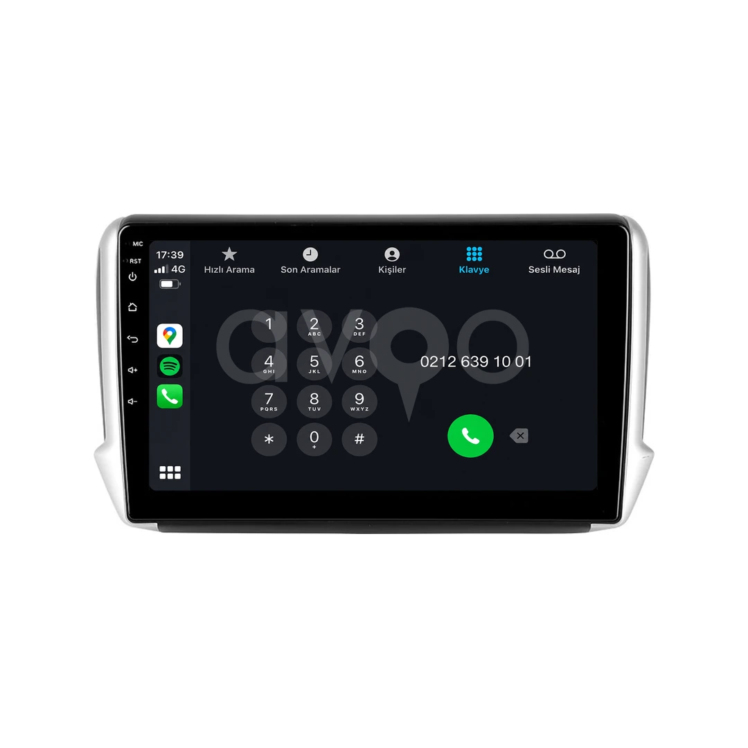 Peugeot 208 Android Multimedya Sistemi (2012-2020)