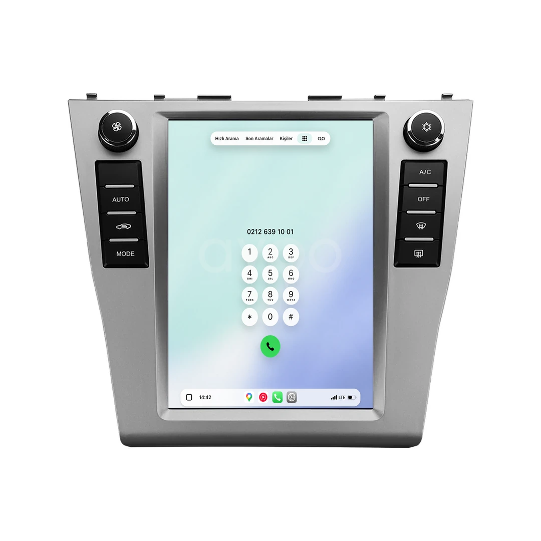 Toyota Camry Android Tesla Multimedya Sistemi (2007-2012)