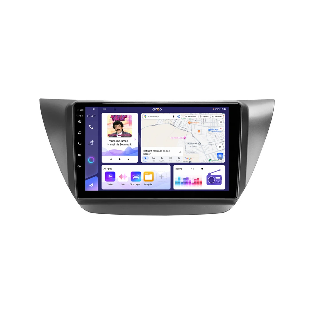 Mitsubishi Lancer Android Multimedya Sistemi (2004-2008)
