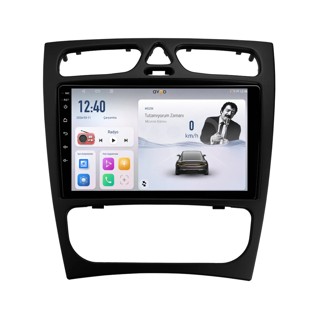 Mercedes C-Class Android Multimedya Sistemi (2000-2004)