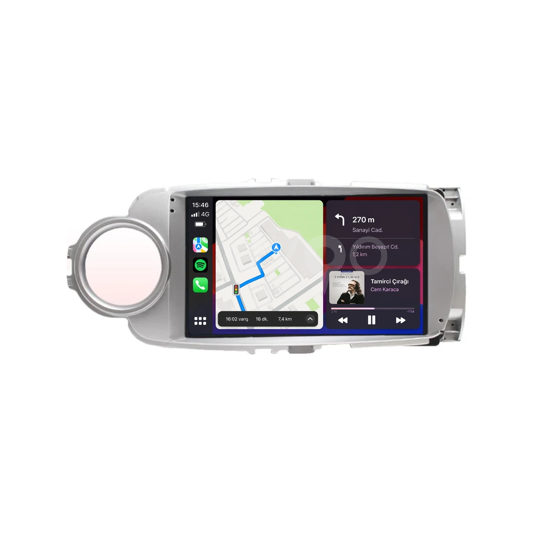 Toyota Yaris Android Multimedya Sistemi (2012-2019)