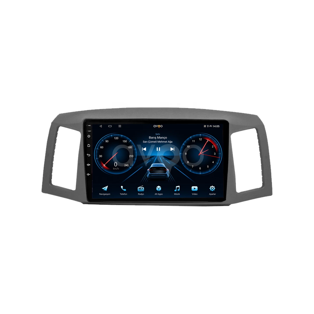 Jeep Grand Cherokee Android Multimedya Sistemi (2006-2007)